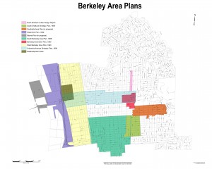 Berkeley CA Zoning Plans for several areas.