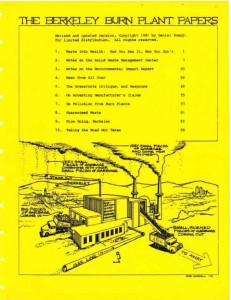 Coverpage of the Berkeley Burnplant document