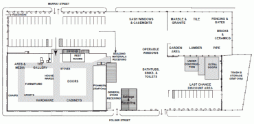 Store Layout | UrbanOre.com - Take a look at this simple map to get ...